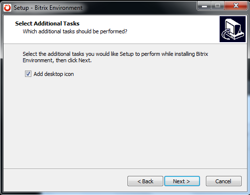 Additional setup tasks