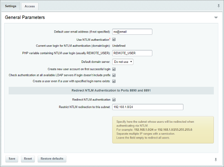 7 Configure Ntlm Authorization For All Sites