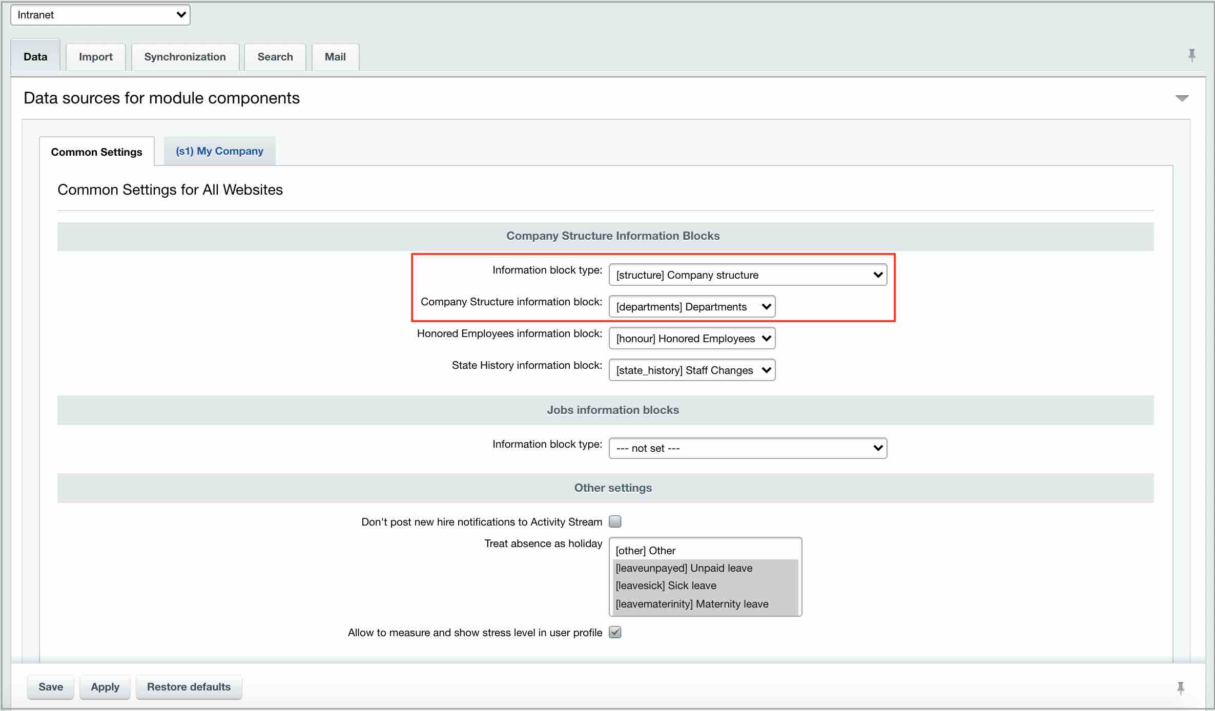 WHI Intranet Site - Changes to WHI Website Organization